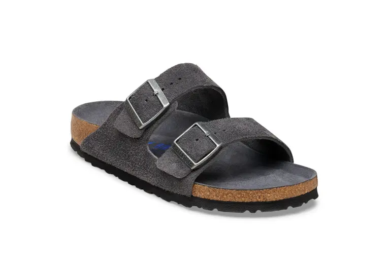 Birkenstock Arizona Soft Footbed Suede Regular Men's - Browns Shoe